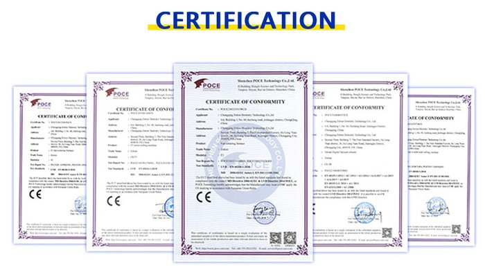 Touch Screen fast Zirconia Dental Sintering Furnace certification 2 Touch Screen fast Zirconia Dental Sintering Furnace certification 2