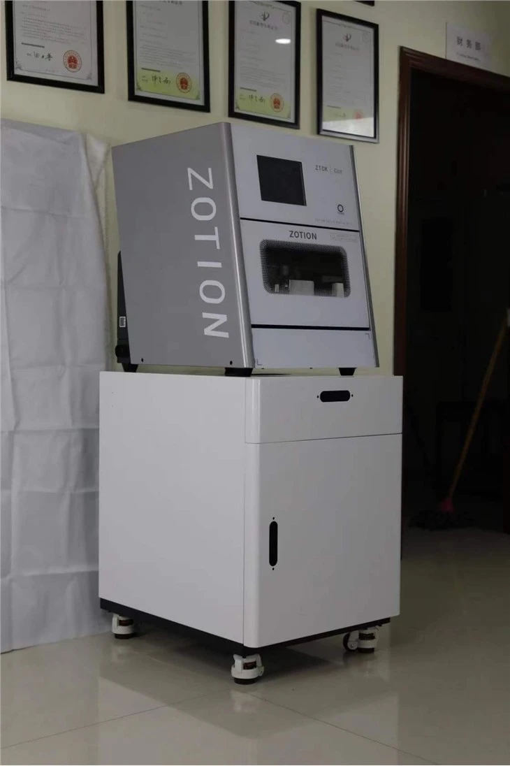 Dental Lab Equipment 5 Axis Wet Dental Milling Machine For Titanium Premill Abutment Denture Milling Device